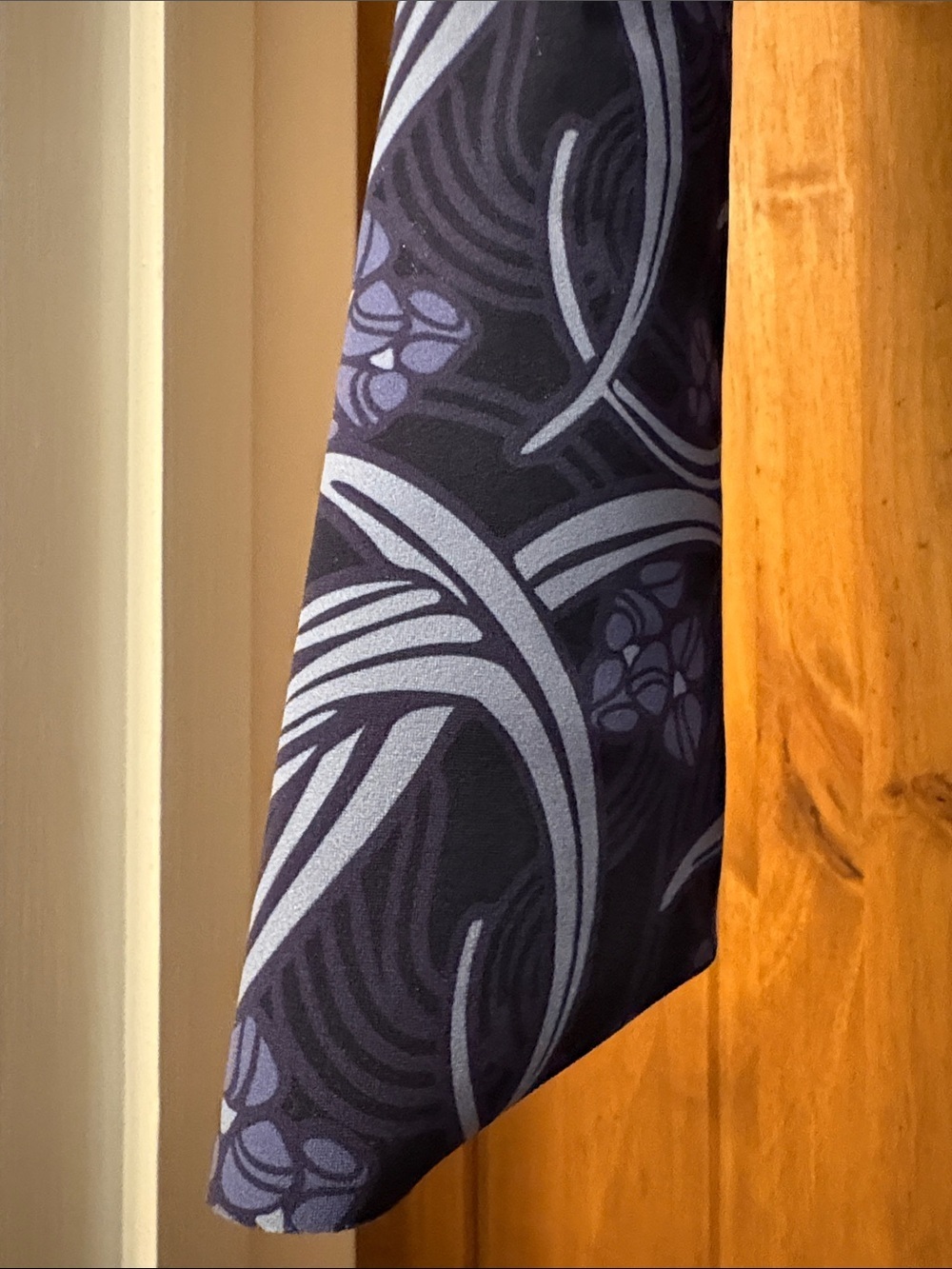 CHIARA Boni LaPetite Robe Luisa Print Dress Kelmscott Blue Size 8 (44) NWT - Picture 5 of 9